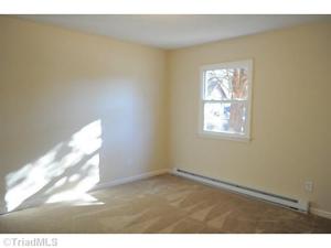 This is our bedroom. There is a half bath to the left not pictured. 